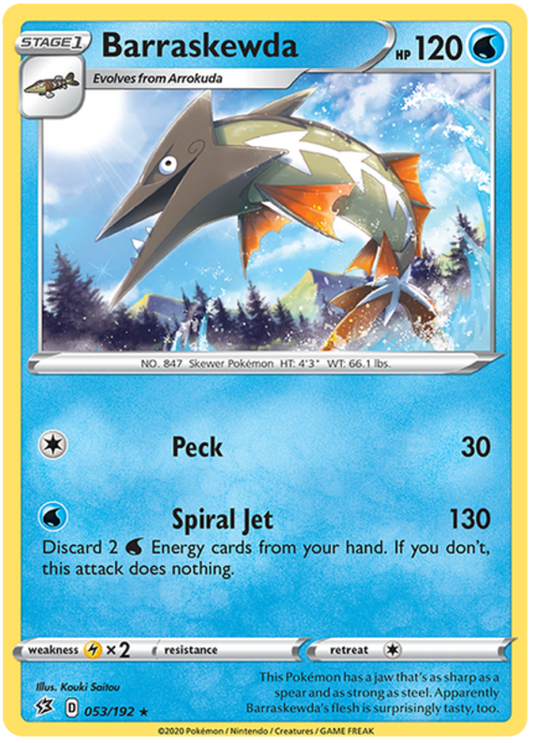 Barraskewda - 053/192 - Rare