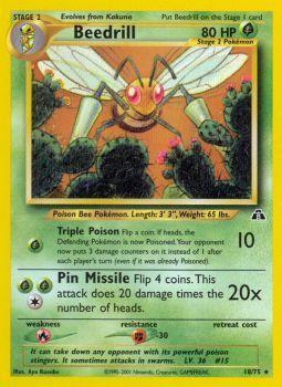 Beedrill - 18/75 - Rare - Unlimited Edition - (LP)