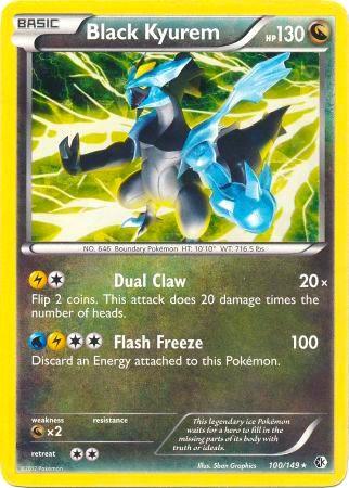 Black Kyurem - 100/149 (BW Boundaries Crossed) - Deck Exclusive