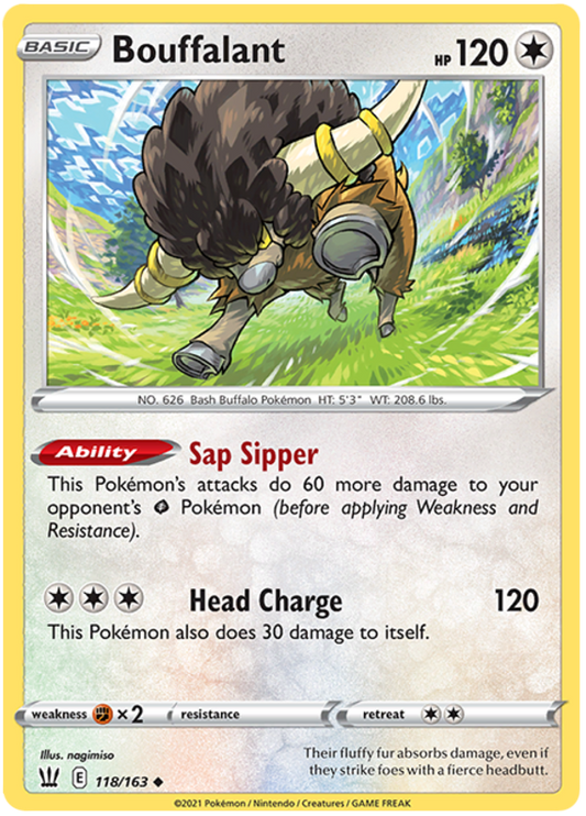Bouffalant - 118/163 - Uncommon
