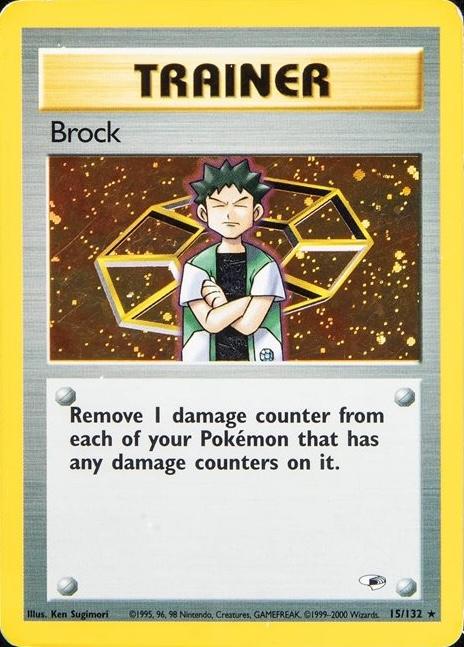 Brock 15/132 - Holo Rare - Holo