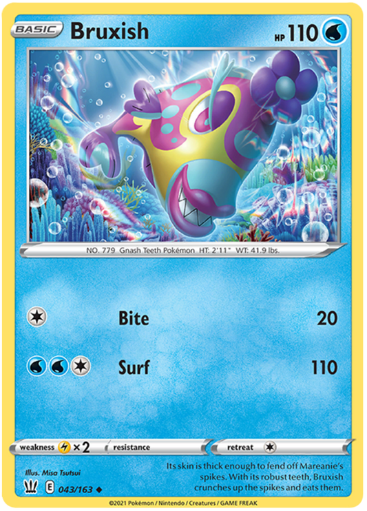 Bruxish - 043/163 - Uncommon