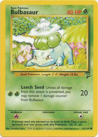 Bulbasaur - 067/130 - Common - Unlimited Edition - (LP)