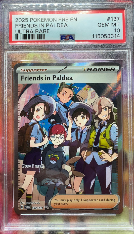 PSA 10 Friends in Paldea 137/131