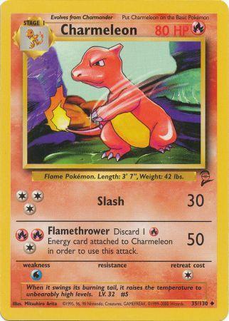 Charmeleon - 035/130 - Uncommon - Unlimited Edition - (LP)