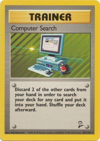 Computer Search - 101/130 - Rare - Unlimited Edition - (LP)