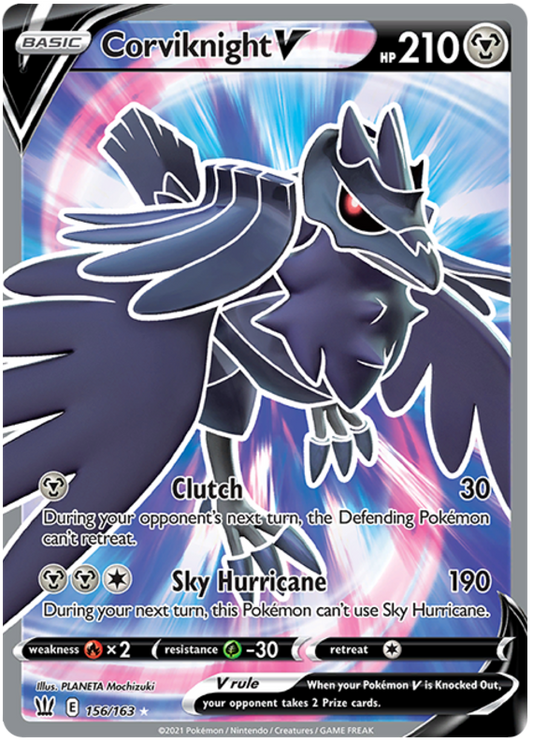 Corviknight V - 156/163 - Full Art Ultra Rare