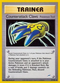 Counterattack Claws - 097/105 - Uncommon - Unlimited Edition - (VLP)