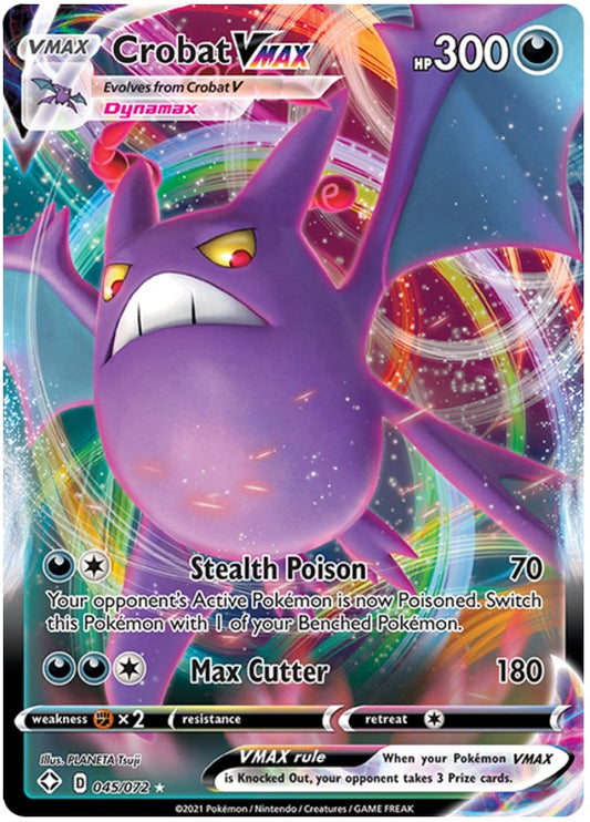 Crobat VMAX - 045/072 - Ultra Rare