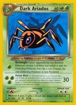 Dark Ariados - 017/105 - Rare - Unlimited Edition - (NM)