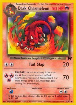 Dark Charmeleon - 32/82 - Uncommon - Unlimited Edition - (LP)