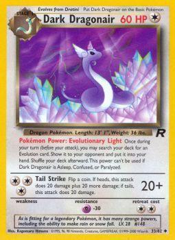 Dark Dragonair - 33/82 - Uncommon - Unlimited Edition - (VLP)