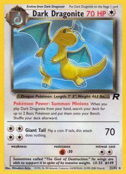 Dark Dragonite - 22/82 - Rare - Unlimited Edition - (MP)
