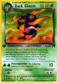 Dark Gloom - 36/82 - Uncommon - 1st Edition - (NM)