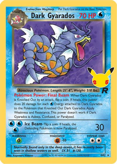 Dark Gyarados - 008/082 - Classic Collection