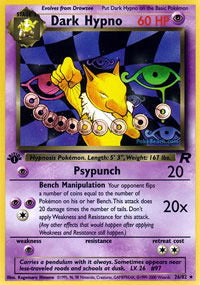 Dark Hypno - 26/82 - Rare - 1st Edition - (VLP)