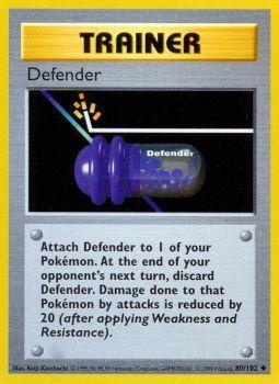 Defender - 080/102 - Uncommon - Shadowless - (MP) - (MP)