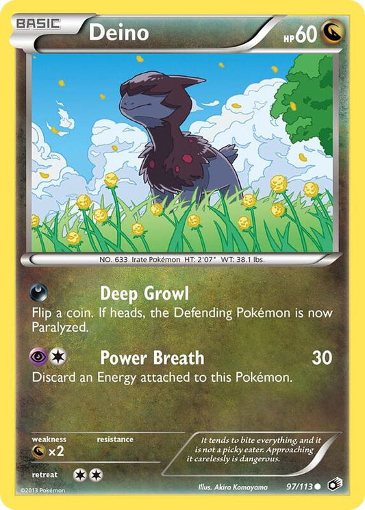Deino 97/113 - Common - Reverse Holo