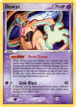 Deoxys - 16/107 (EX Deoxys) - Deck Exclusive Holo