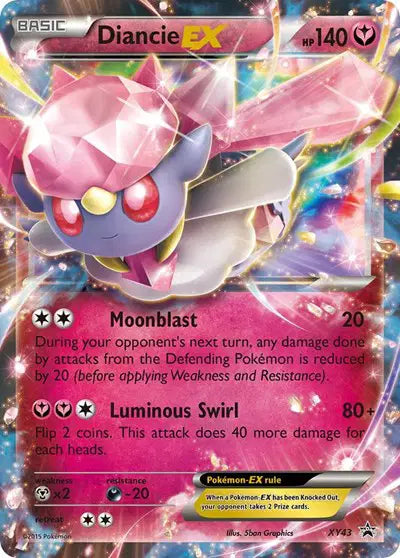 Diancie EX - XY43 - Promo
