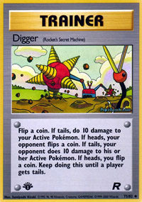 Digger - 75/82 - Uncommon - 1st Edition - (NM)