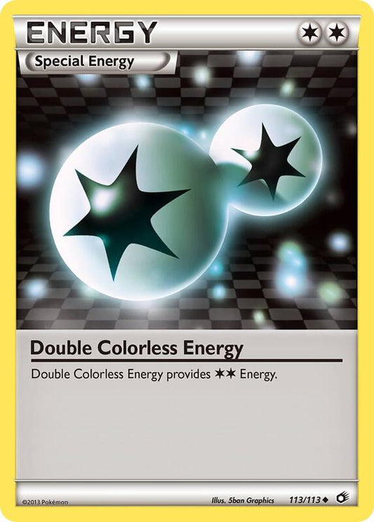 Double Colorless Energy 113/113 - Uncommon - Normal