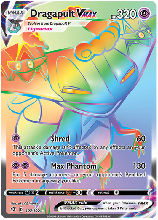 Dragapult VMAX - 197/192 - Secret Rare