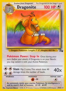 Dragonite (19) - 19/62 - Rare - Unlimited Edition - (LP)
