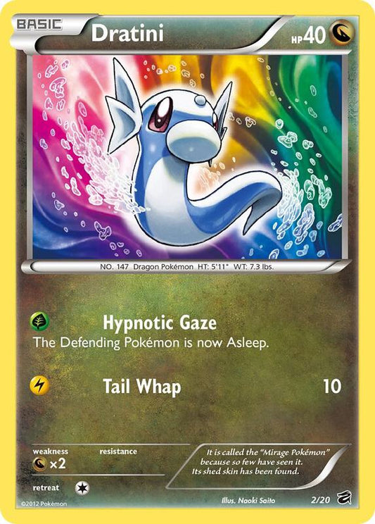 Dratini 2/20 - Holo Rare - Holo