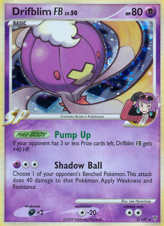 Drifblim FB 3/147 - Holo Rare - Holo