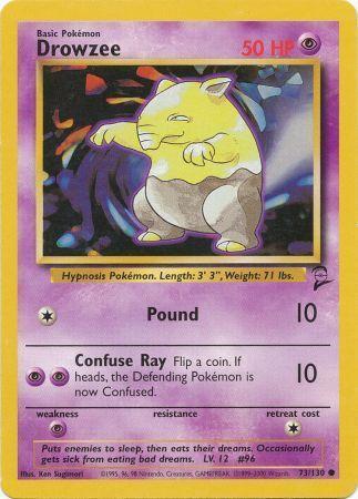 Drowzee - 073/130 - Common - Unlimited Edition - (VLP)