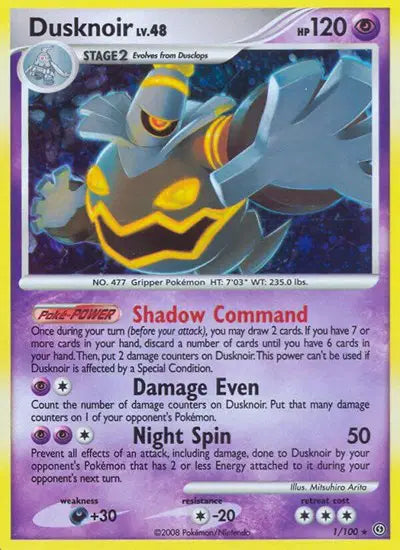 Dusknoir Lv.48 - 1/100 - Holo Rare - (MP)