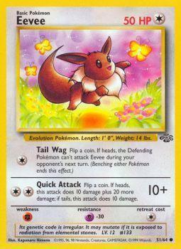 Eevee - 51/64 - Common - Unlimited Edition - (VLP)