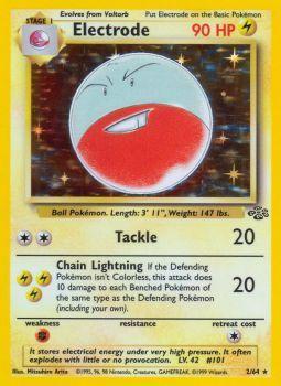 Electrode - 02/64 - Holo Rare - Unlimited Edition - (MP)