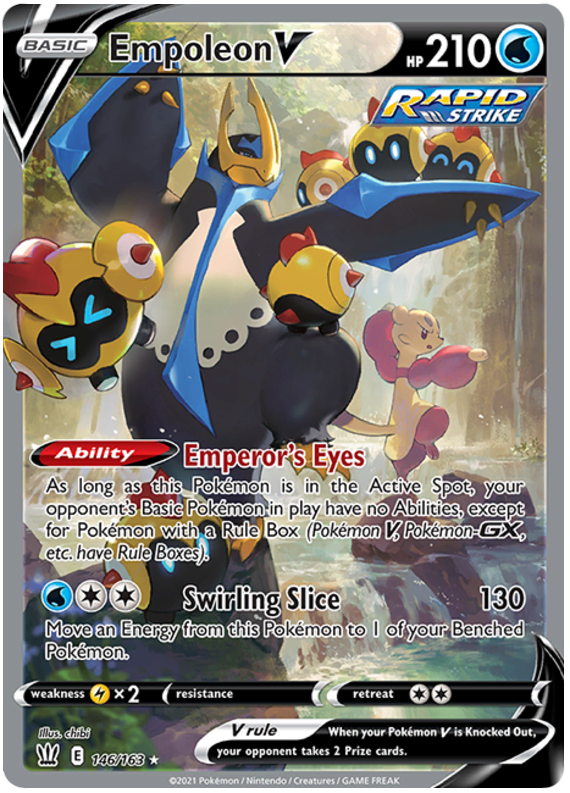 Empoleon V - 146/163 - Alternate Art Ultra Rare