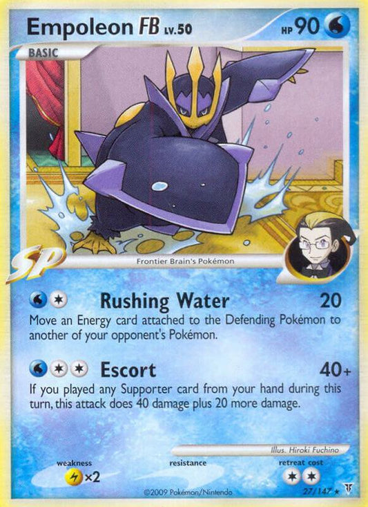 Empoleon FB 27/147 - Rare - Reverse Holo