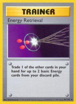 Energy Retrieval - 081/102 - Uncommon - Shadowless - (LP)