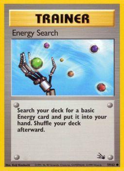 Energy Search - 59/62 - Common - Unlimited Edition - (VLP)