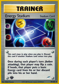 Energy Stadium - 99/105 - Uncommon - 1st Edition - (NM)