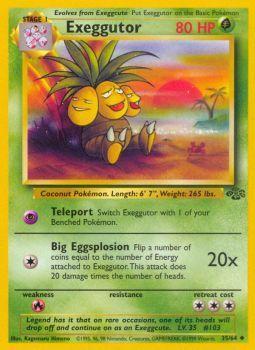 Exeggutor - 35/64 - Uncommon - Unlimited Edition - (VLP)