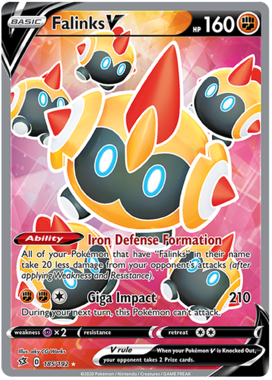 Falinks V - 185/192 - Full Art Ultra Rare