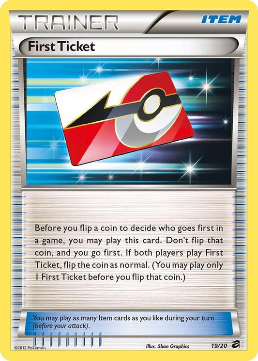 First Ticket 19/20 - Holo Rare - Holo