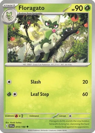 Floragato - 014/198 - Uncommon - Reverse Holo