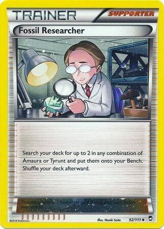 Fossil Researcher - 92/111 (Cosmos Holo) - Promo