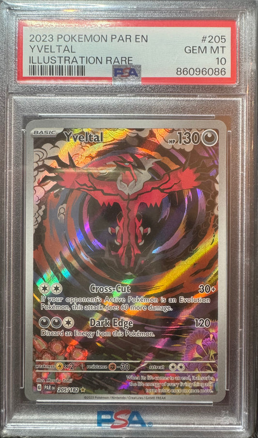 PSA 10 Yveltal - 205/182 - Illustration Rare
