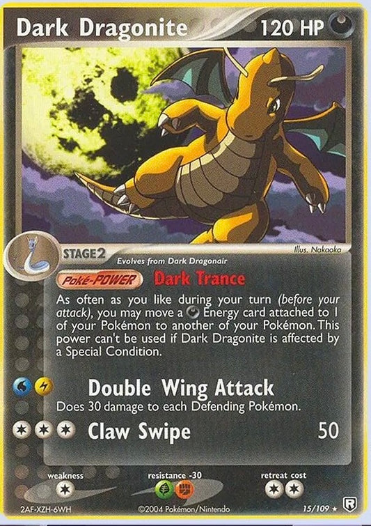 Dark Dragonite - 15/109 - Holo Rare (Deck Exclusive)