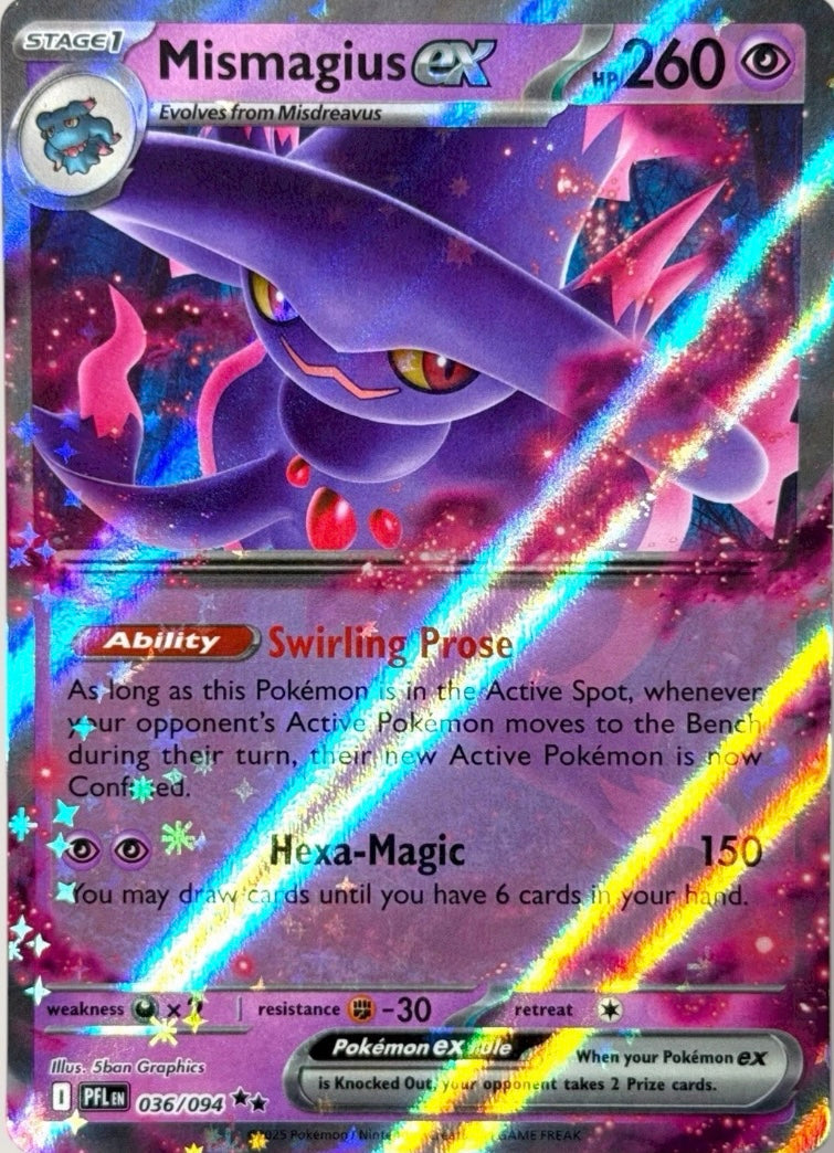 Mismagius EX - 036/094 - Double Rare