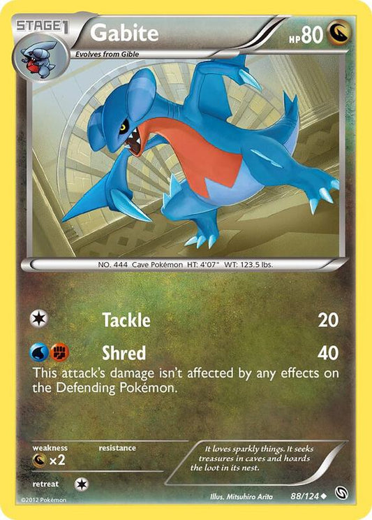 Gabite 88/124 - Uncommon - Reverse Holo