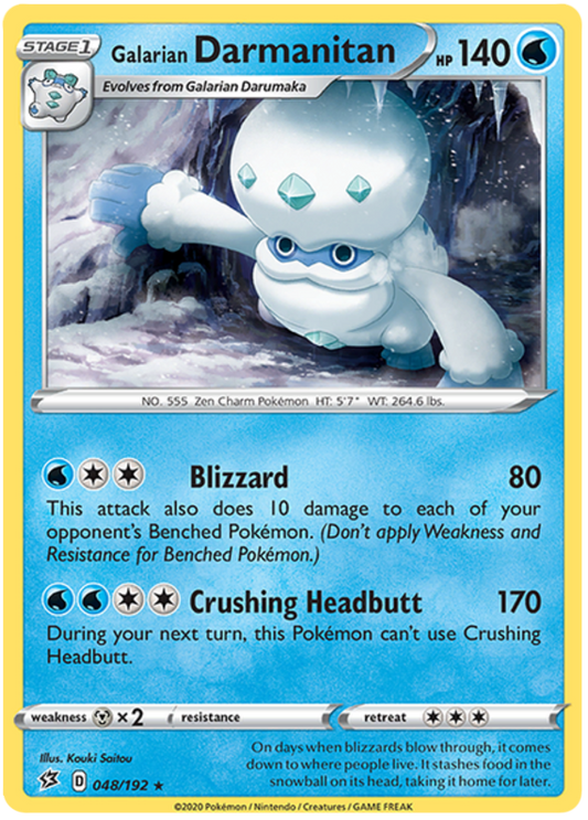 Galarian Darmanitan - 048/192 - Rare