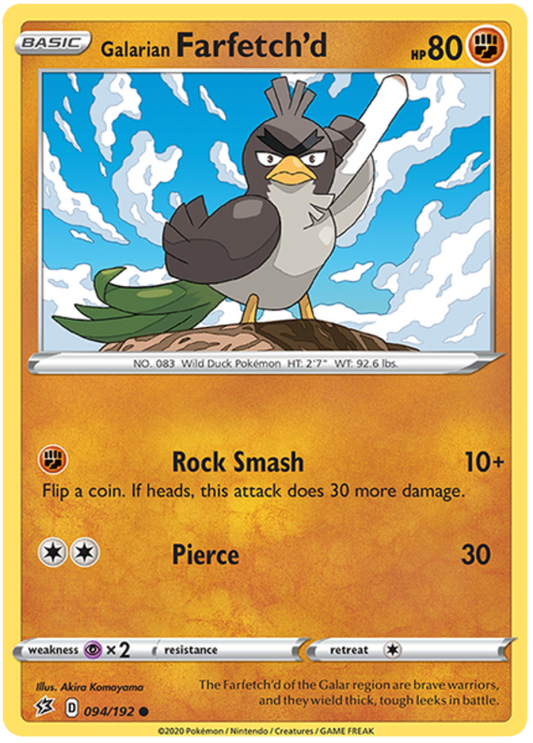 Galarian Farfetch'd - 094/192 - Common